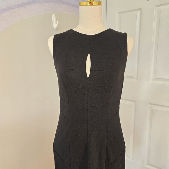 Ladakh | Medium | Black Keyhole Bodycon Sleeveless Dress - Picture 2 of 10